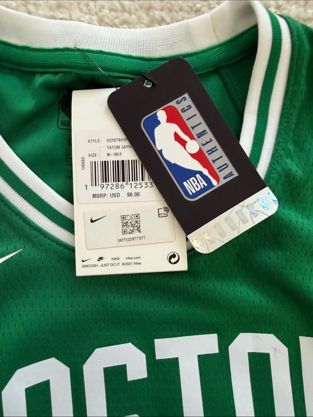 Tatum youth sleeveless jersey size M - Picture 3 of 4